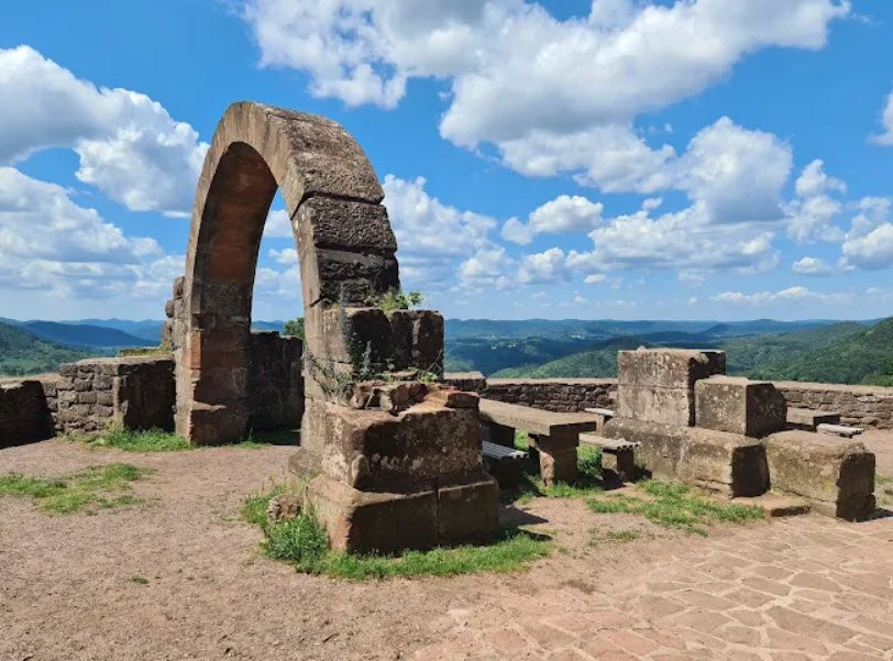 Madenburg Castle, Eschbach, Südliche Weinstraße, Germany, Germany
